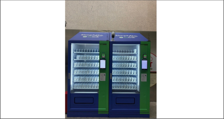 Vending Machine at Changi Airport Terminal 2 & 3 Exit